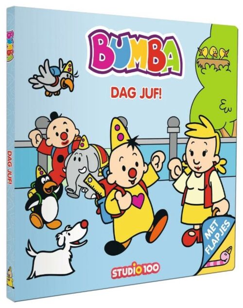 Bumba Boek - Kartonboek met flapjes - Dag juf!