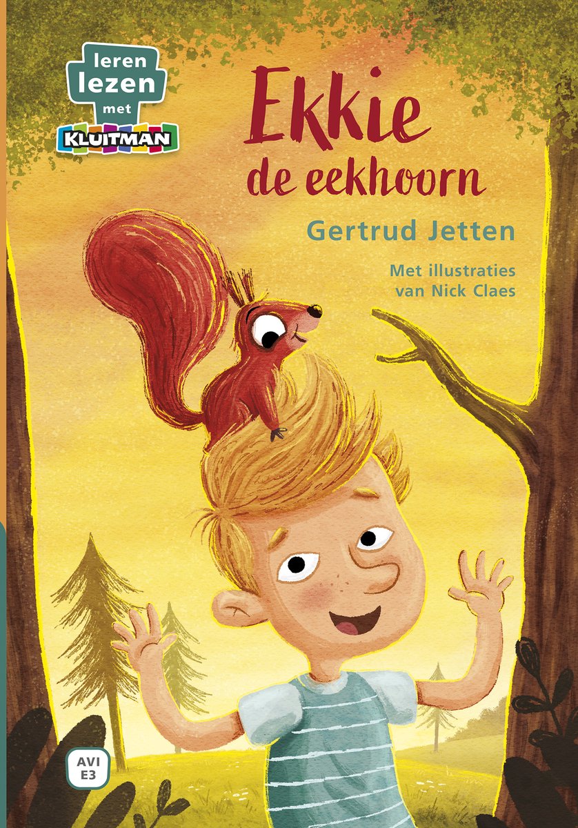Leren lezen met Kluitman - Ekkie de eekhoorn
