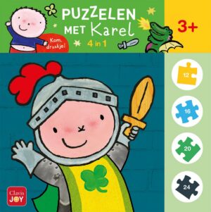 Puzzelen met Karel. 4-in-1-puzzel (Kom