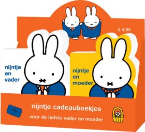display nijntje cadeauboekjes nijntje en vader nijntje en moeder