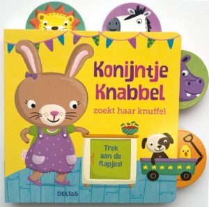Deltas Boekje - Konijntje Knabbel Zoekt Haar Knuffel