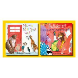 Grappige en ondeugende rijmprentenboeken - Uitdeelboekjes - Retteketet & Hé