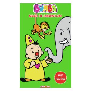Bumba kartonboek met flapjes (lang) - Naar de dierentuin