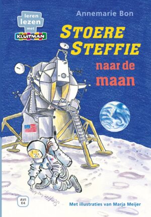 Leren lezen met Kluitman - Stoere Steffie naar de maan