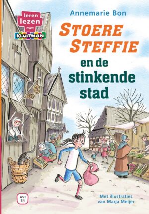 Leren lezen met Kluitman - Stoere Steffie en de stinkende stad