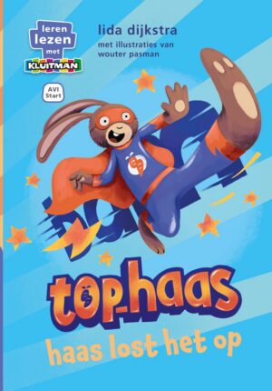 Leren lezen met Kluitman - top-haas. haas lost het op