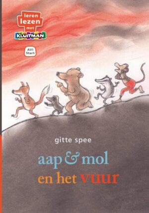 Leren lezen met Kluitman - aap & mol en het vuur
