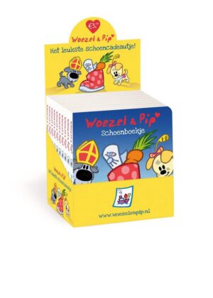 Woezel & Pip - Woezel en Pip Schoenboekje Display 10 ex