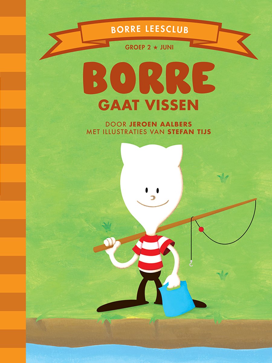 De Gestreepte Boekjes - Borre gaat vissen
