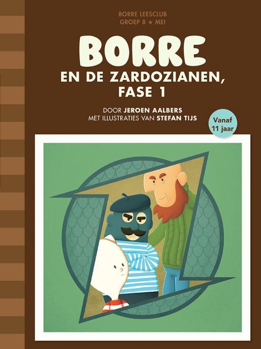 De Gestreepte Boekjes - Borre en de Zardozianen fase 1