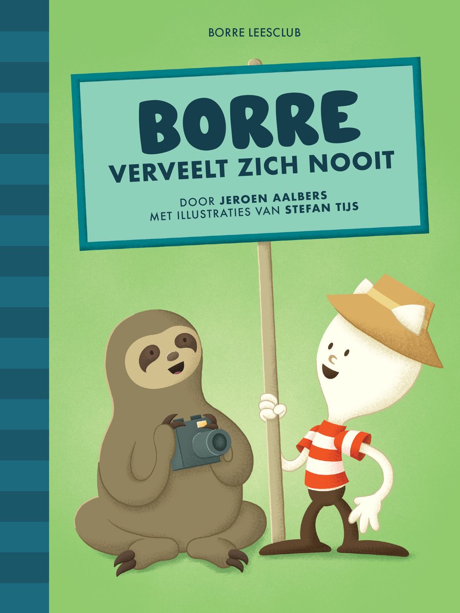 Borre Leesclub - Borre verveelt zich nooit