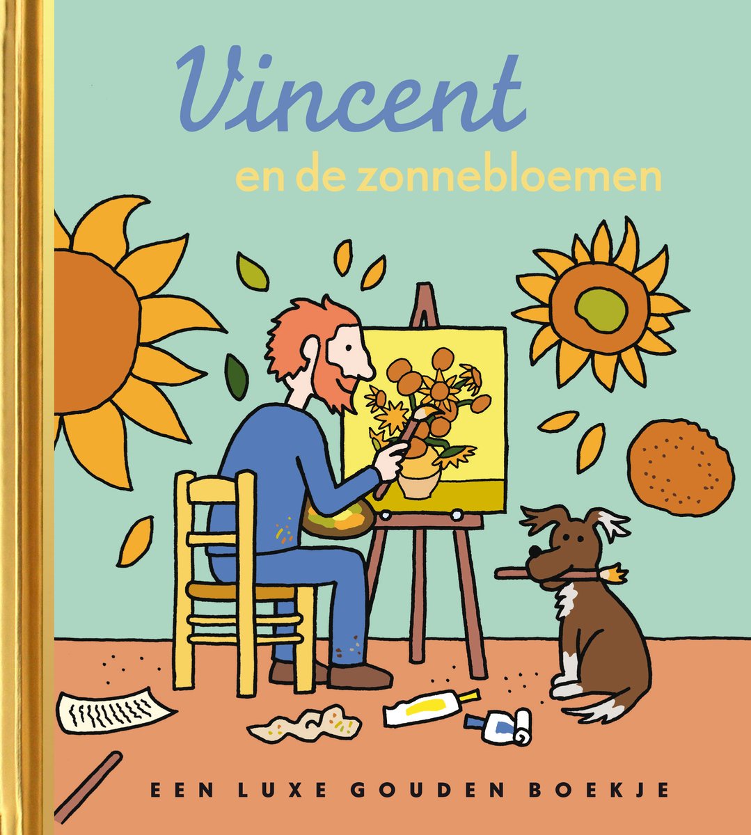 Gouden Boekjes - Vincent en de zonnebloemen