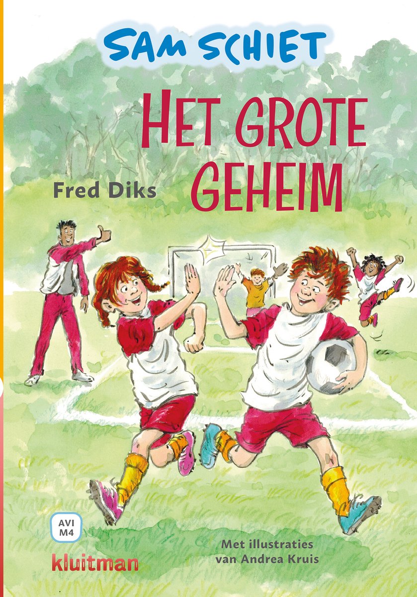 Leren lezen met Kluitman - Sam schiet. Het grote geheim