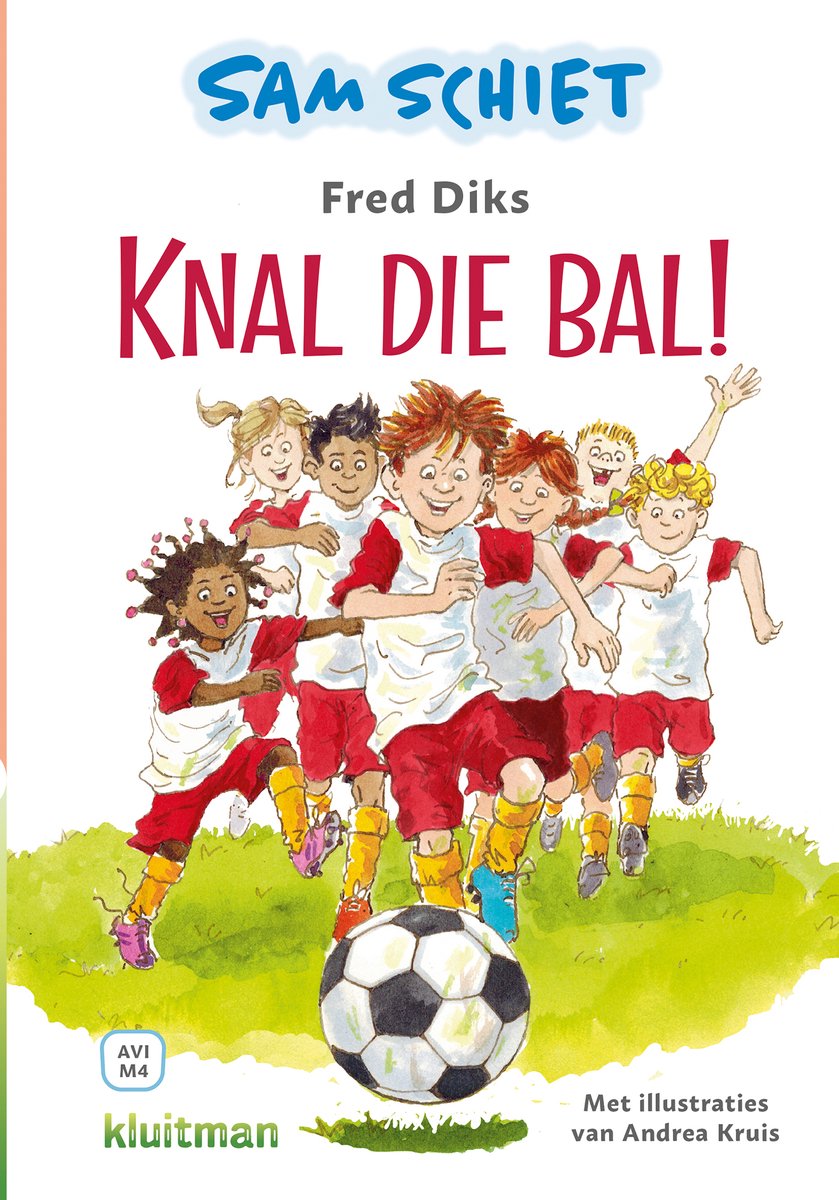 Leren lezen met Kluitman - Sam schiet. Knal die bal!