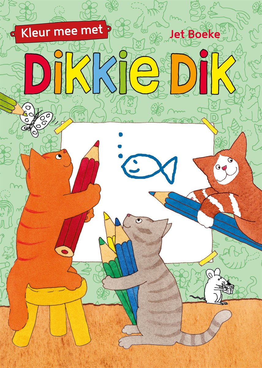 Dikkie Dik - Kleur mee met Dikkie Dik
