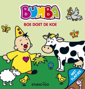 Bumba kartonboek met flapjes - Boe doet de koe