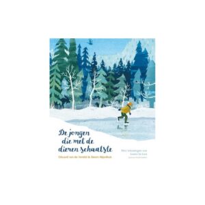 De jongen die met de dieren schaatste