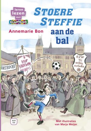 Leren lezen met Kluitman - Stoere Steffie aan de bal