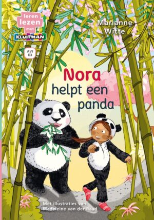 Leren lezen met Kluitman - Nora helpt een panda