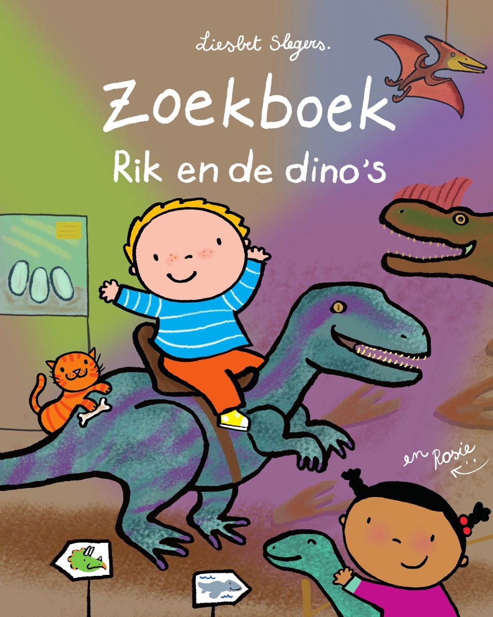 Rik 1 - Zoekboek Rik en de dino's