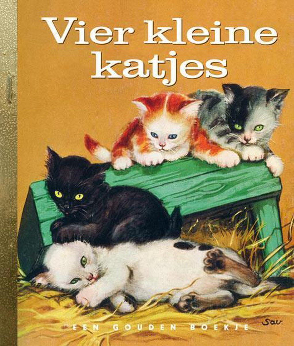 Gouden Boekjes - Vier kleine katjes