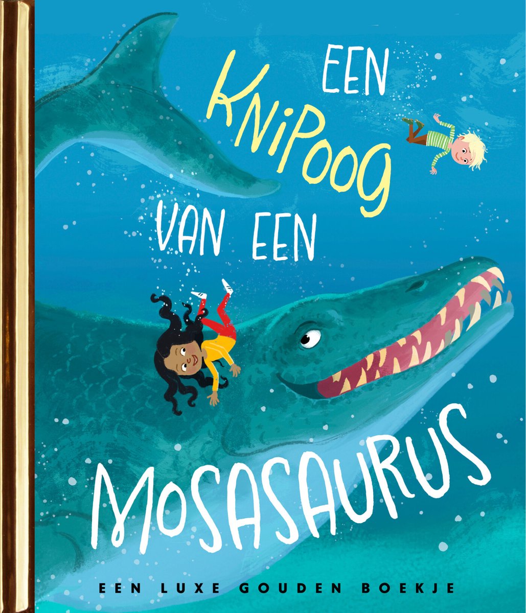 Gouden Boekjes - Een knipoog van een mosasaurus
