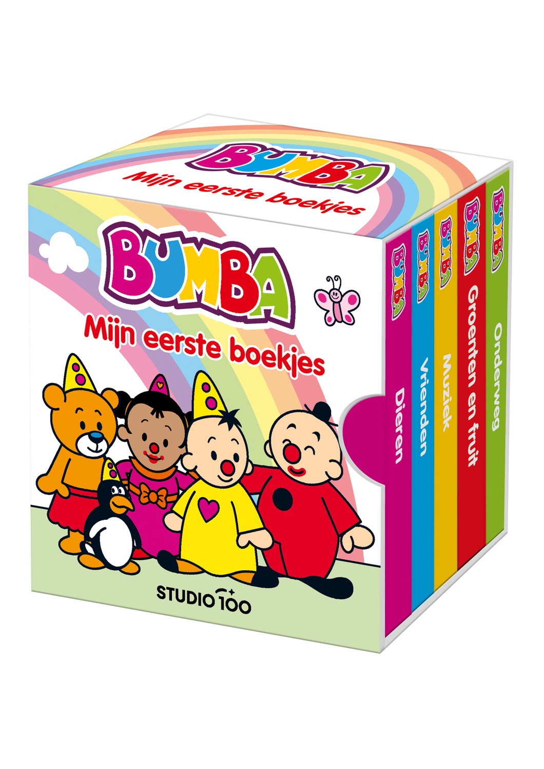 Bumba - Boek - Geschenkbox – Mijn eerste boekjes - 5 kleurrijke boekjes