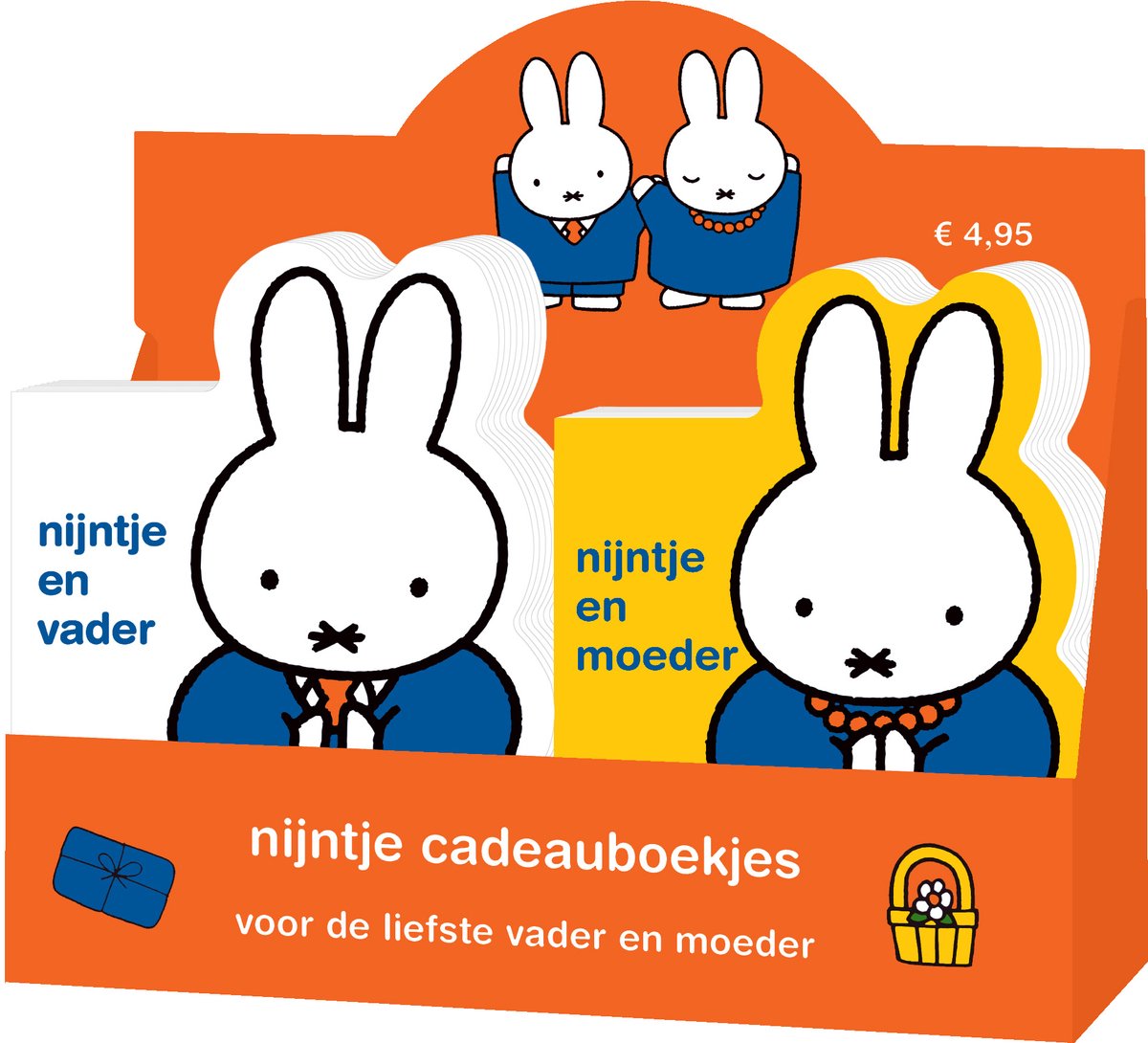display nijntje cadeauboekjes nijntje en vader nijntje en moeder
