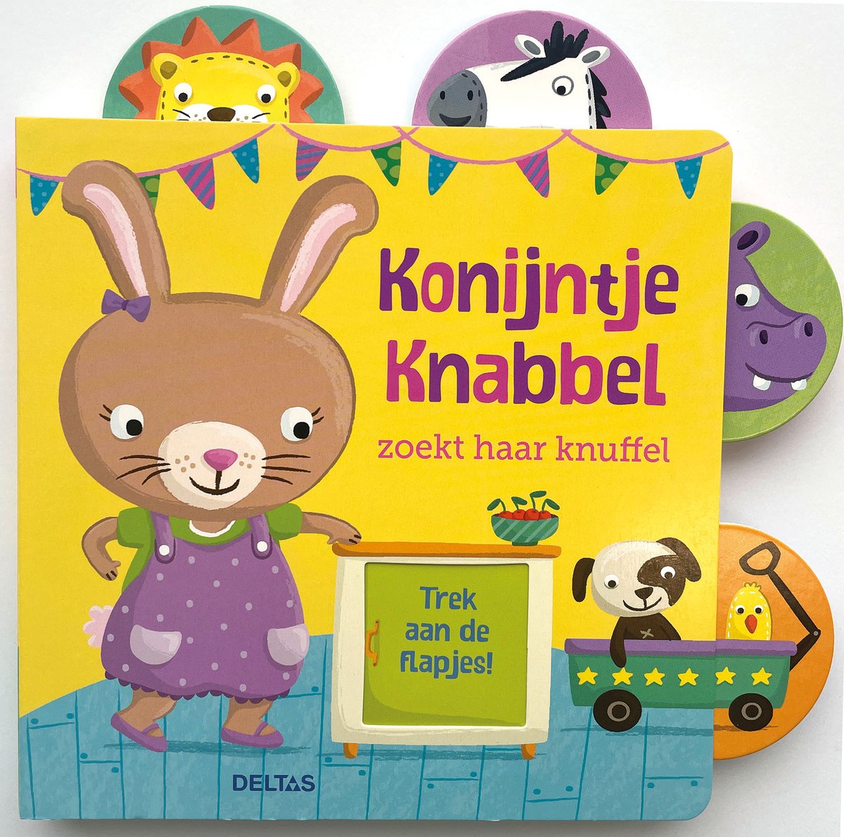 Deltas Boekje - Konijntje Knabbel Zoekt Haar Knuffel
