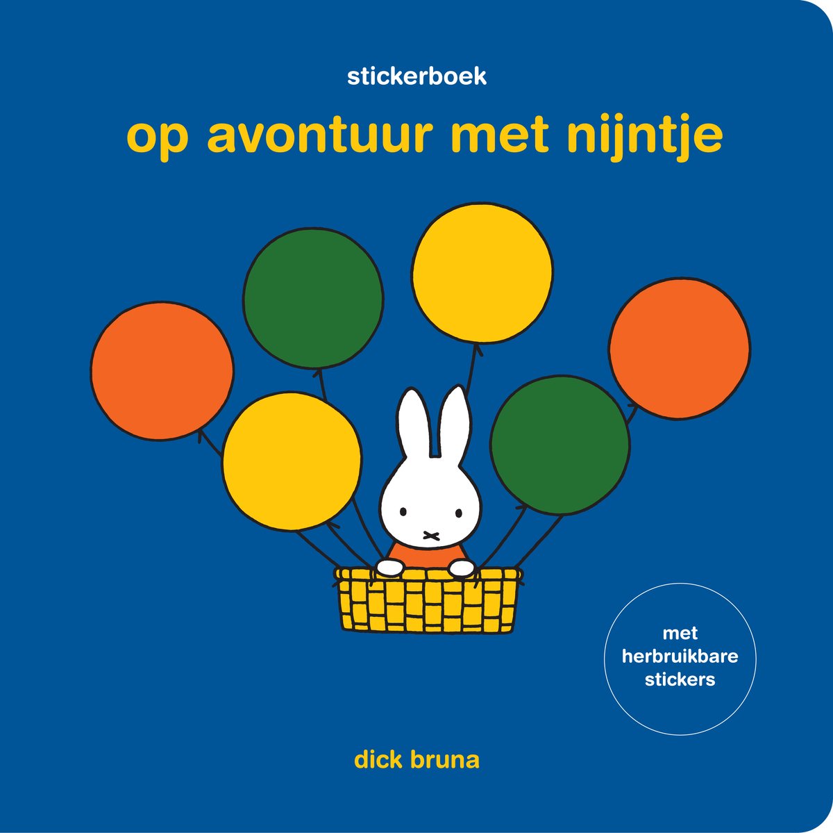 stickerboek op avontuur met nijntje
