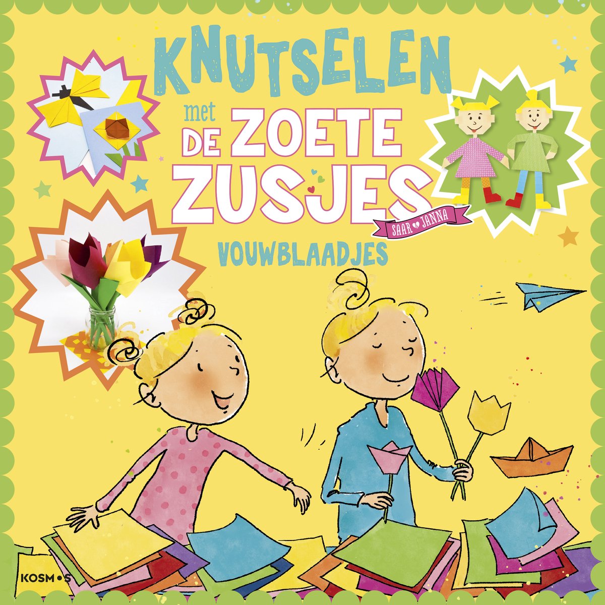 De Zoete Zusjes - Knutselen met de Zoete Zusjes - vouwblaadjes