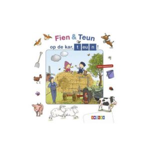 Kleuters samenleesboeken - Fien & Teun - op de kar