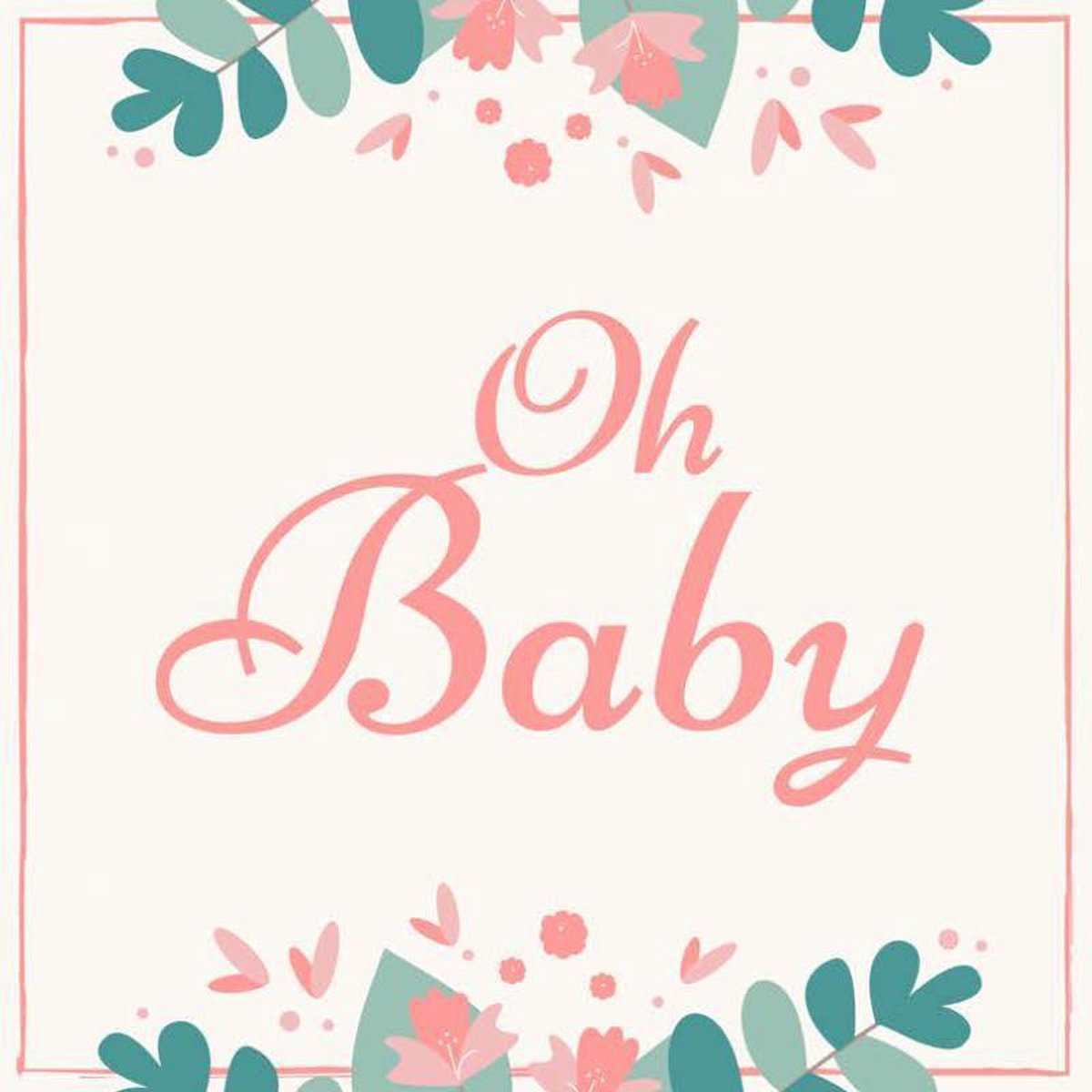 Gastenboek voor Babyshower Babyborrel Verjaardag Van Kinderen Kraambezoek & Kraamfest Babyfeestje Babyfeest Versiering Mooi Gastenboek