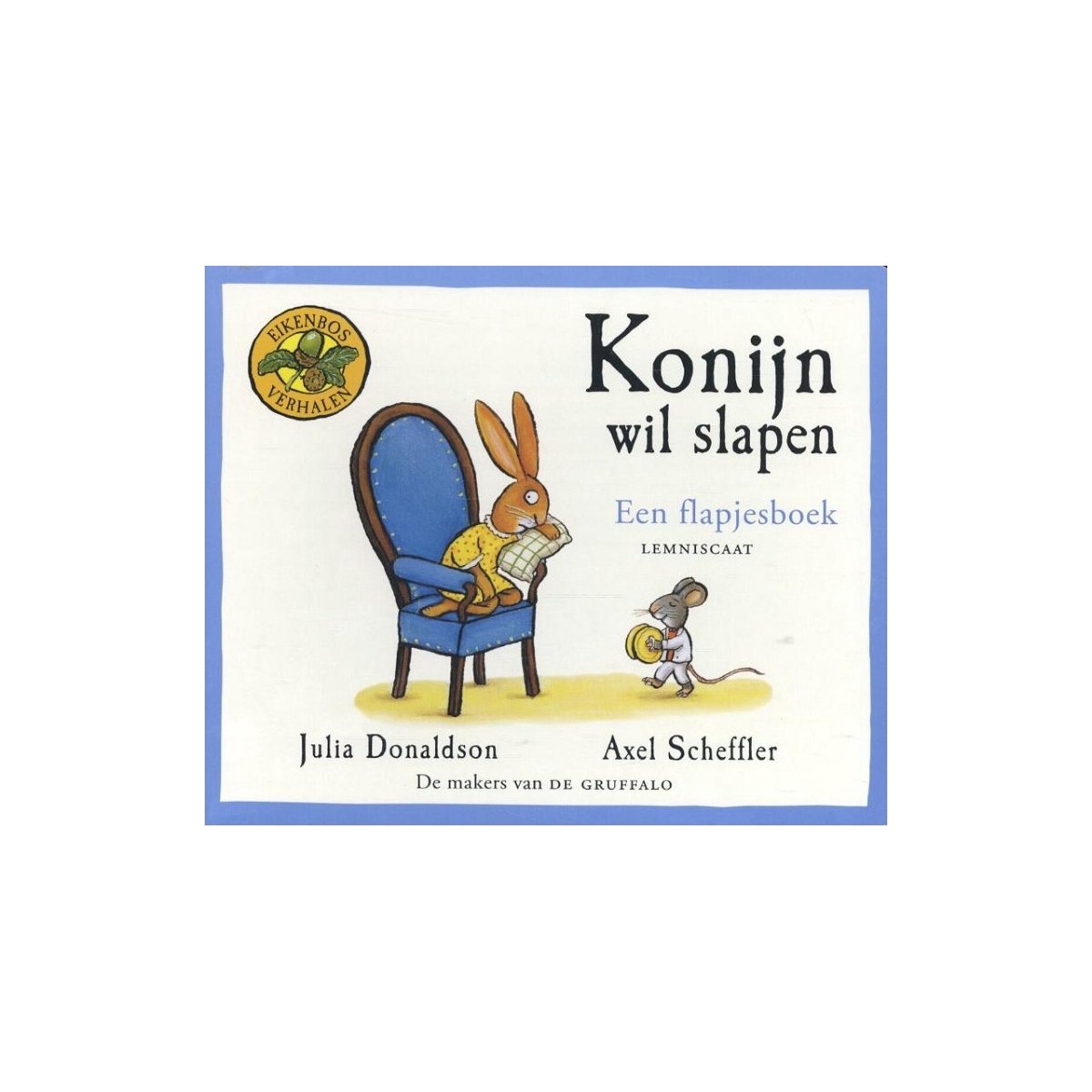 Konijn wil slapen