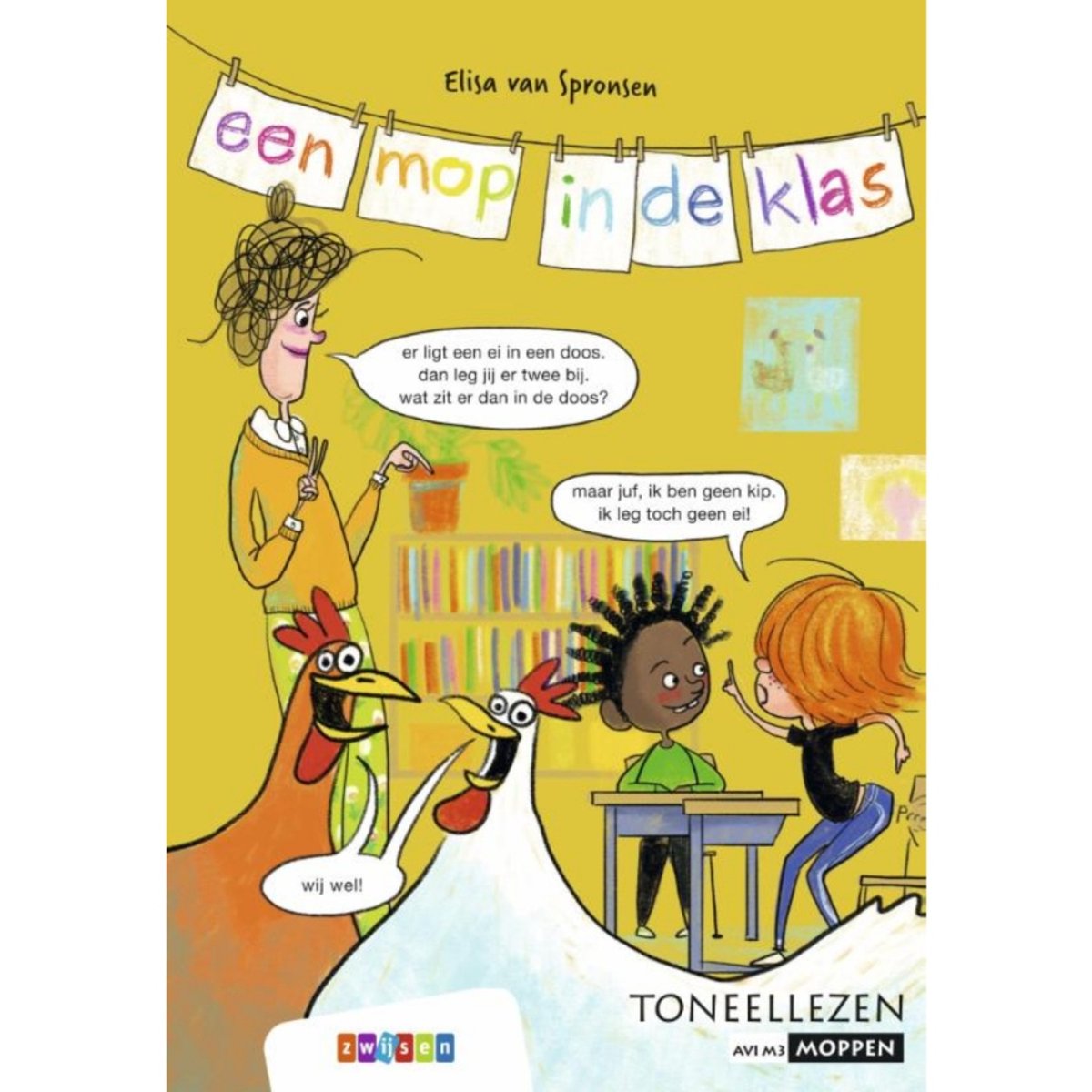 Toneellezen - een mop in de klas