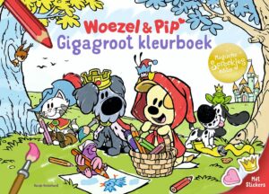 Woezel & Pip - Gigagroot kleurboek Sprookjes