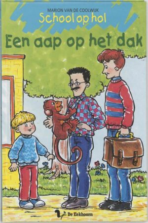 School op hol / Een aap op het dak