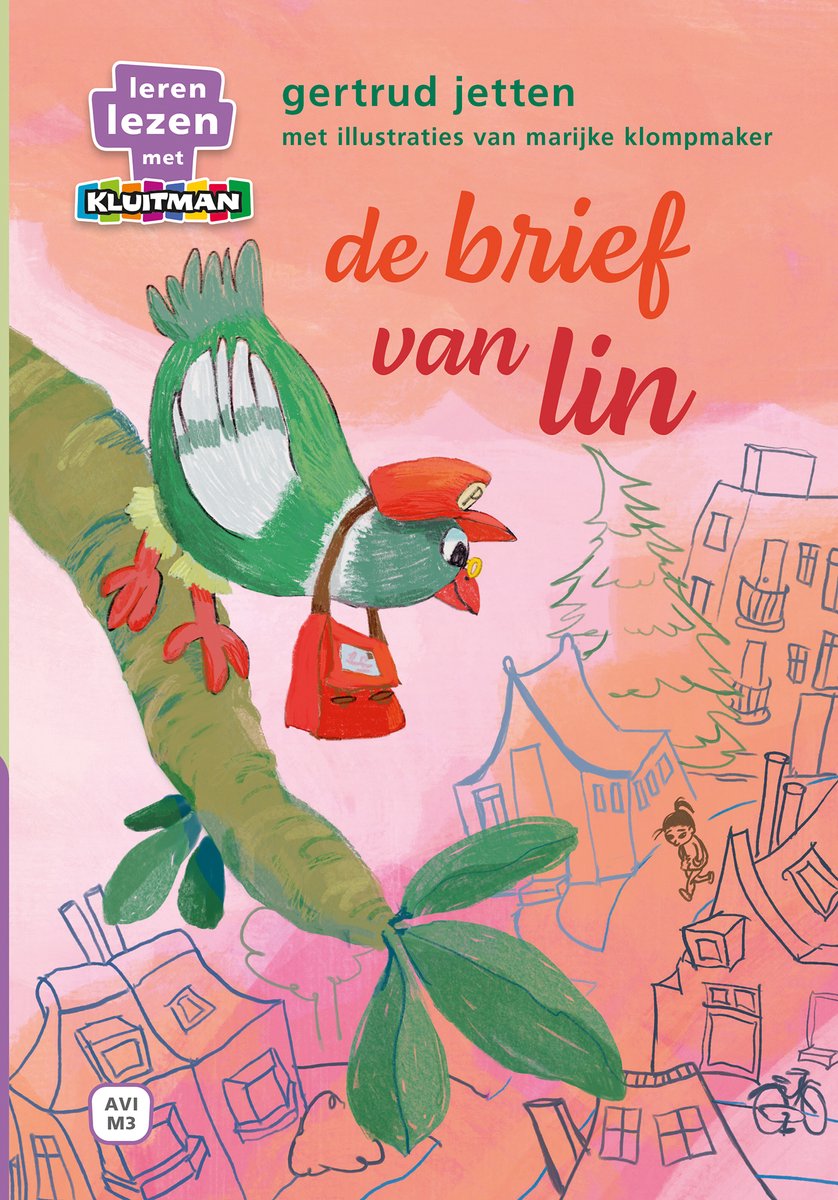 Leren lezen met Kluitman - pim de post-duif. de brief van lin