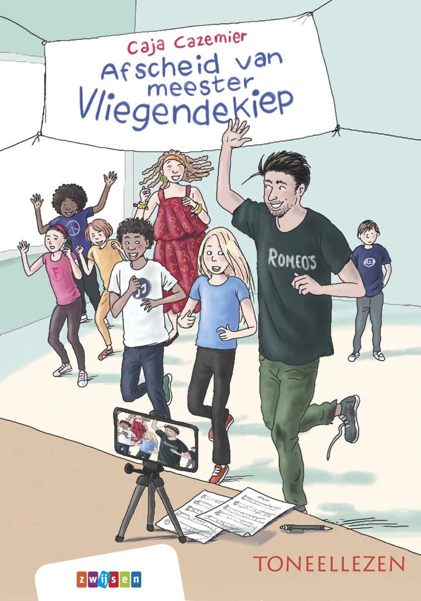 Toneellezen - Afscheid van meester Vliegendekiep