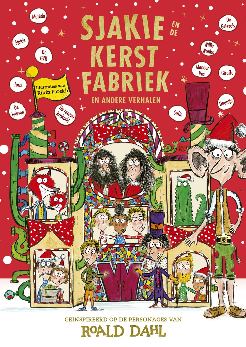 Sjakie en de kerstfabriek en andere verhalen