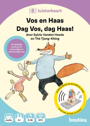 Vos en Haas luisterkaart Besties - Dag Vos