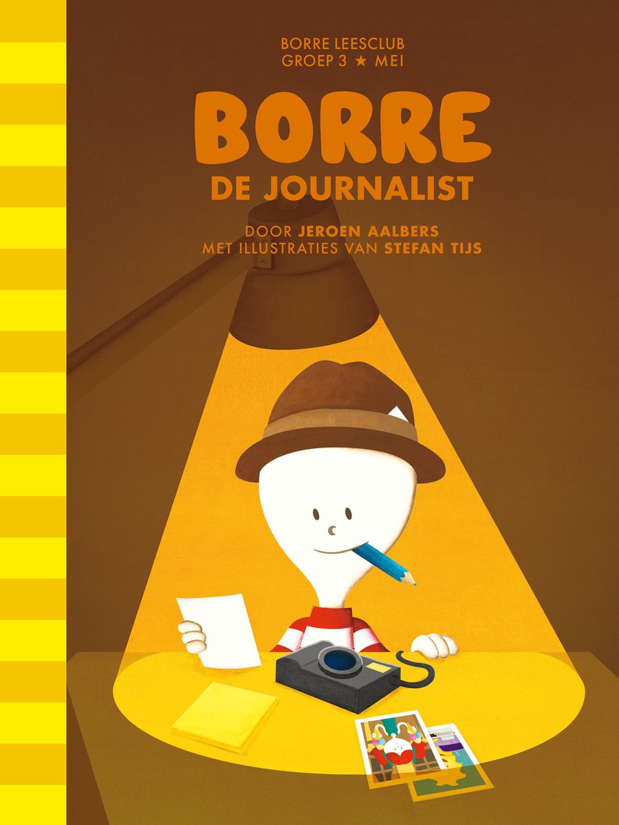 De Gestreepte Boekjes - Borre de journalist