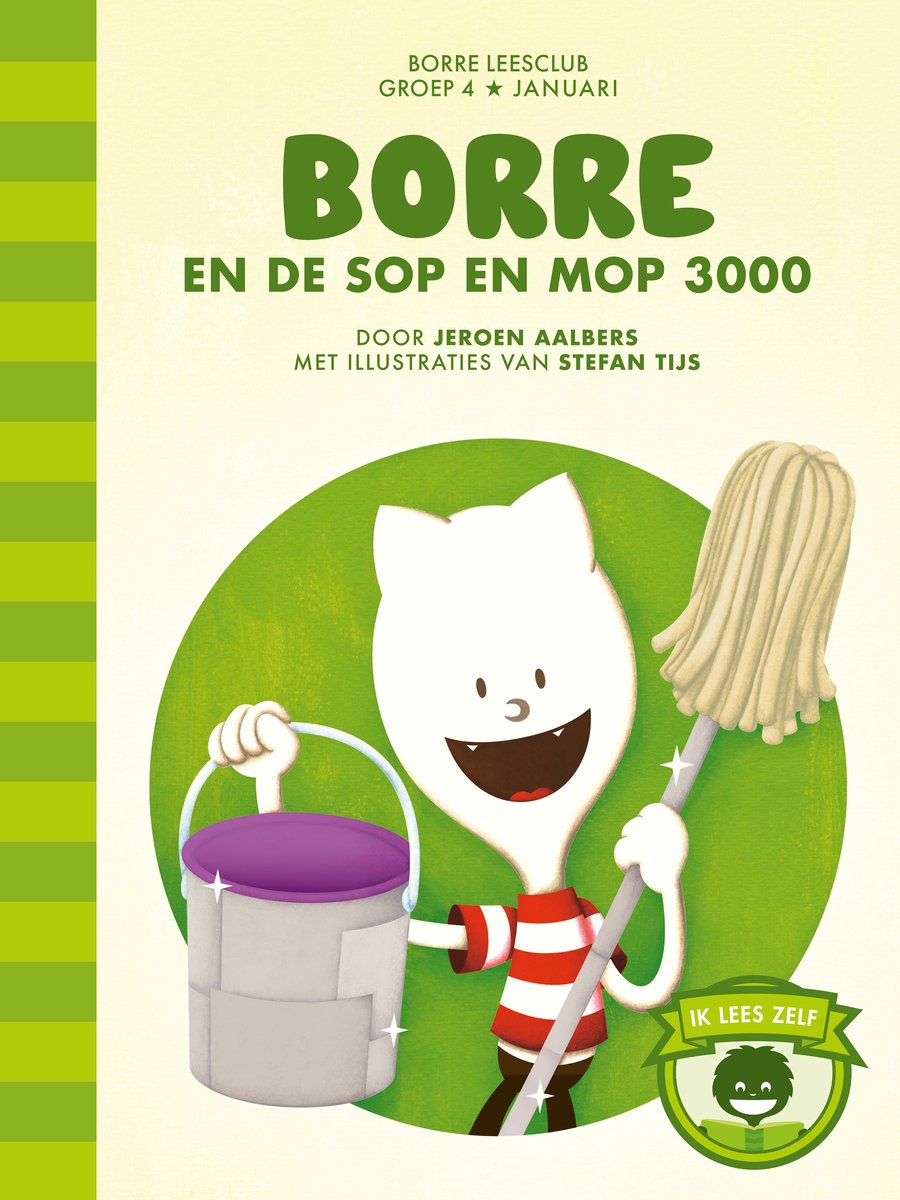 De Gestreepte Boekjes - Borre en de Sop en Mop 3000