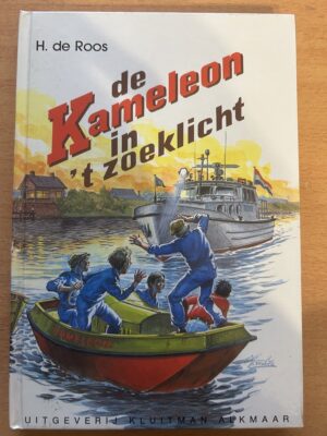 De kameleon in 't zoeklicht