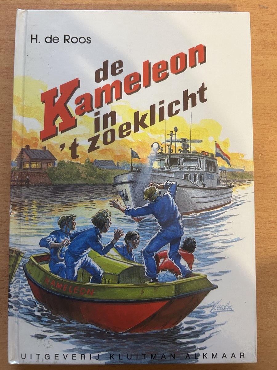 De kameleon in 't zoeklicht