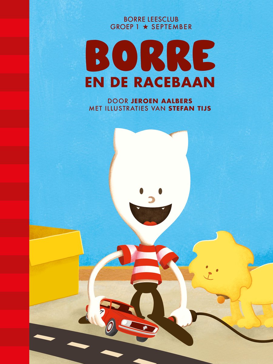 De Gestreepte Boekjes Groep 1 - Borre en de racebaan