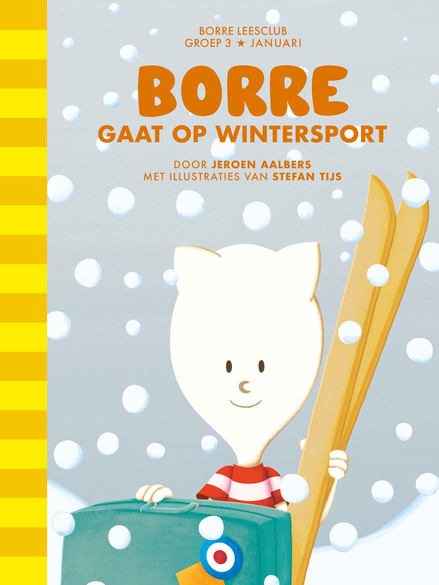 De Gestreepte Boekjes - Borre gaat op wintersport