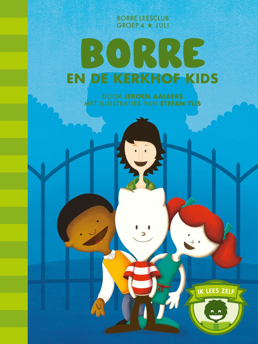 De Gestreepte Boekjes - Borre en de Kerkhof Kids