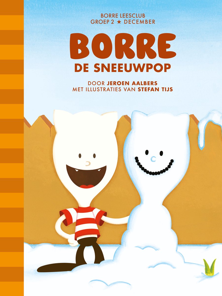 De Gestreepte Boekjes - Borre de sneeuwpop