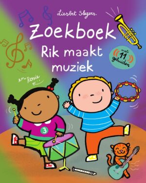 Rik 1 - Zoek- en geluidenboek Rik maakt muziek